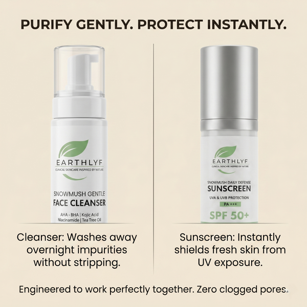 The Daily Defence Duo | cleanser+sunscreen