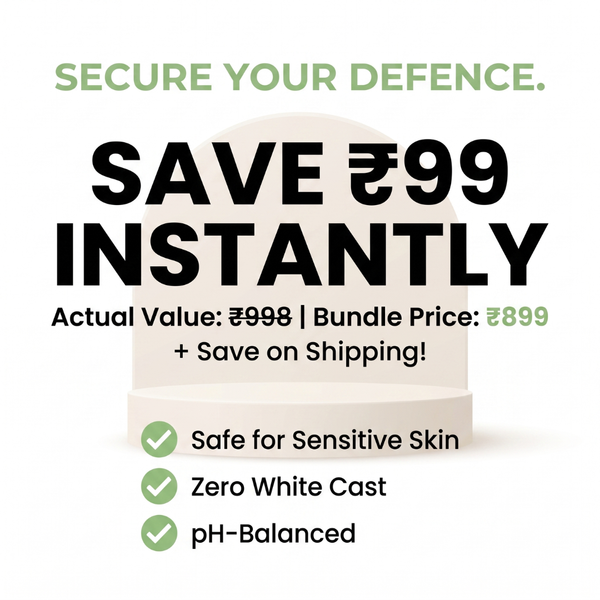 The Daily Defence Duo | cleanser+sunscreen